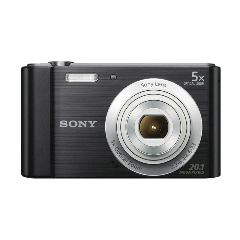 SONY DSC W800 Kamera Pocket - Hitam Free Memory Sony 8gb
