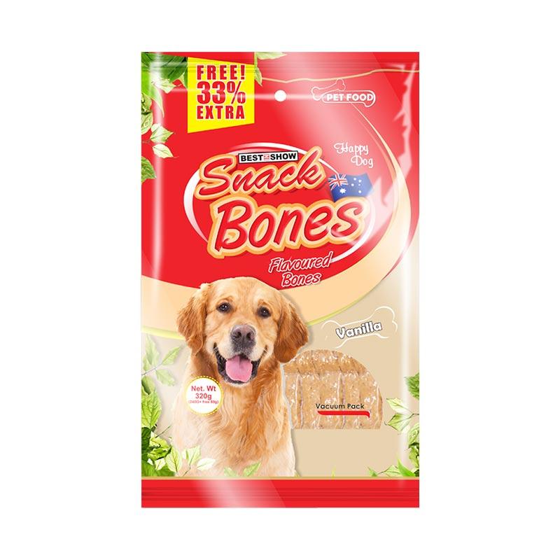 Best In Show Snack Bones Vanilla Dog Biscuit [240 g]