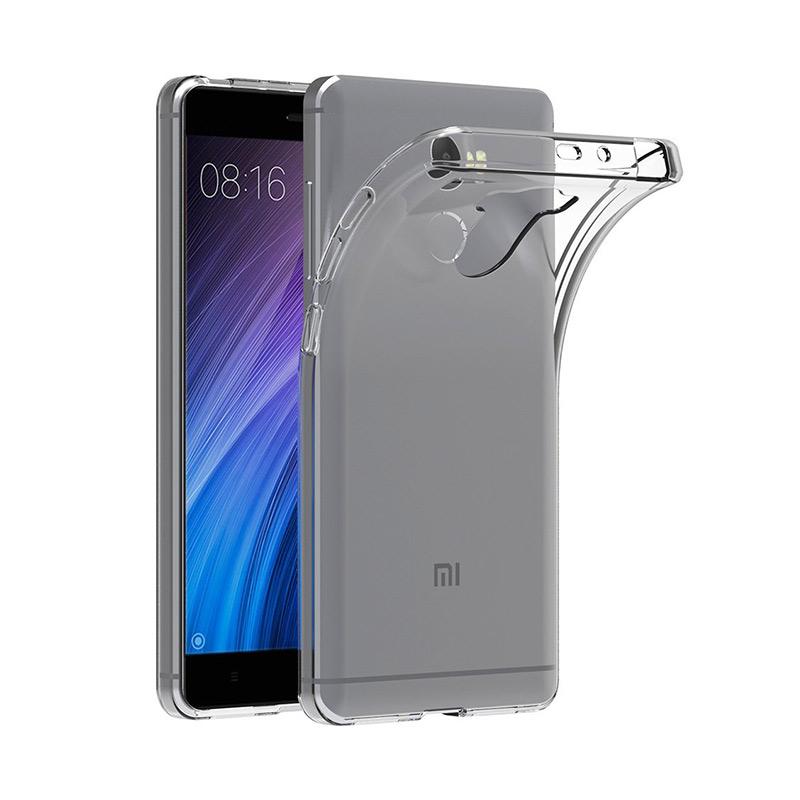 Abu Source · Ume TPU Softcase Casing for Xiaomi Redmi 4 Transparan .