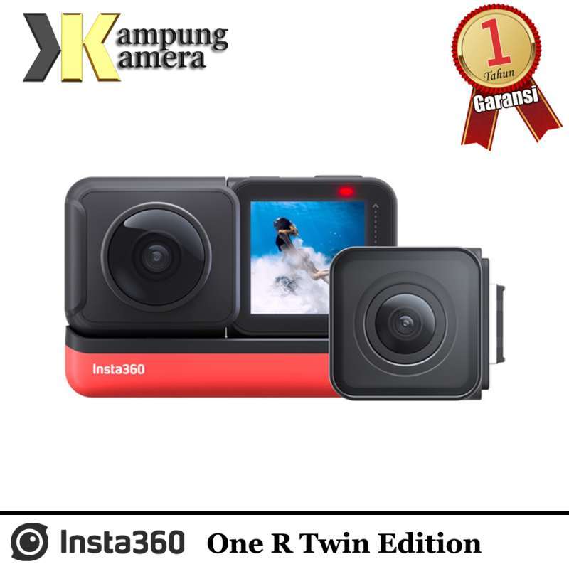 Insta360 ONE R Twin Edition Garansi Resmi Tahun