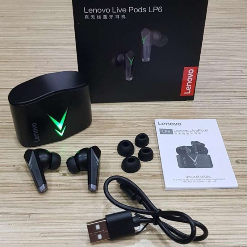 Promo Lenovo Livepods LP6 TWS Gaming 