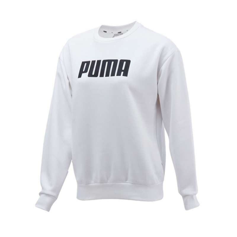 Jual Sweater PUMA ESS PUMA Crew Sweat TR Puma White ORIGINAL M