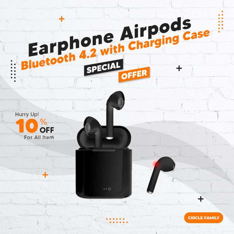 Mini Earphone Airpods Bluetooth 4.2 