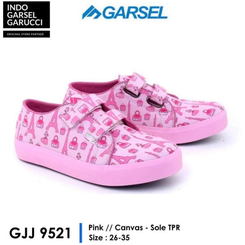 Jual GARSEL SHOES Sepatu Sneakers Kasual Anak Perempuan Canvas
