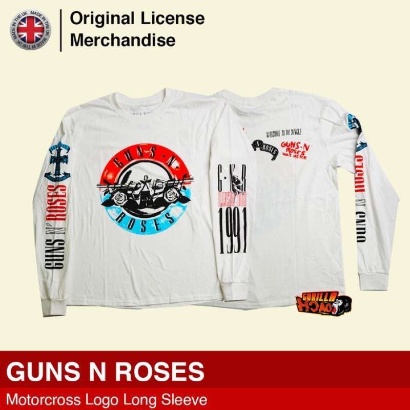 Jual Kaos Baju Panjang GUNS N ROSES 