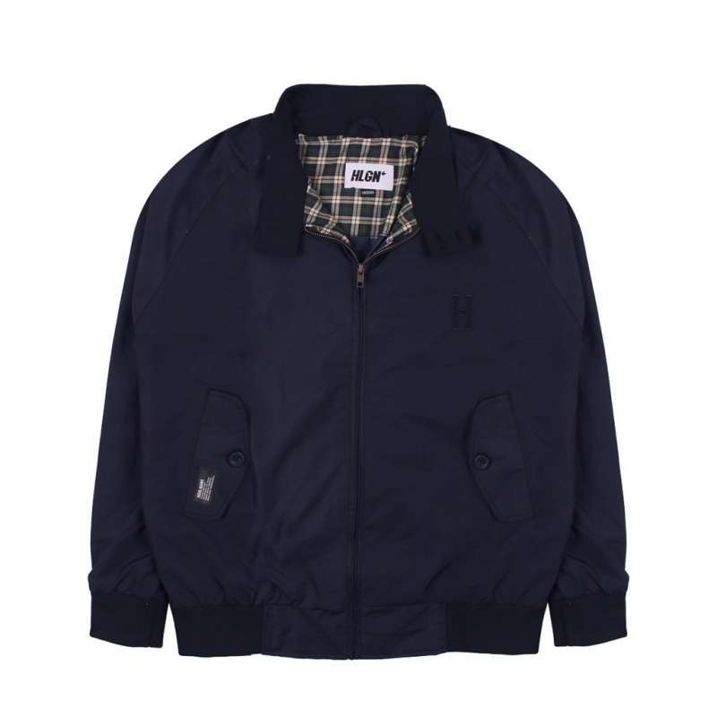 Hooligans Harrington Jacket Harry 21.2 Navy