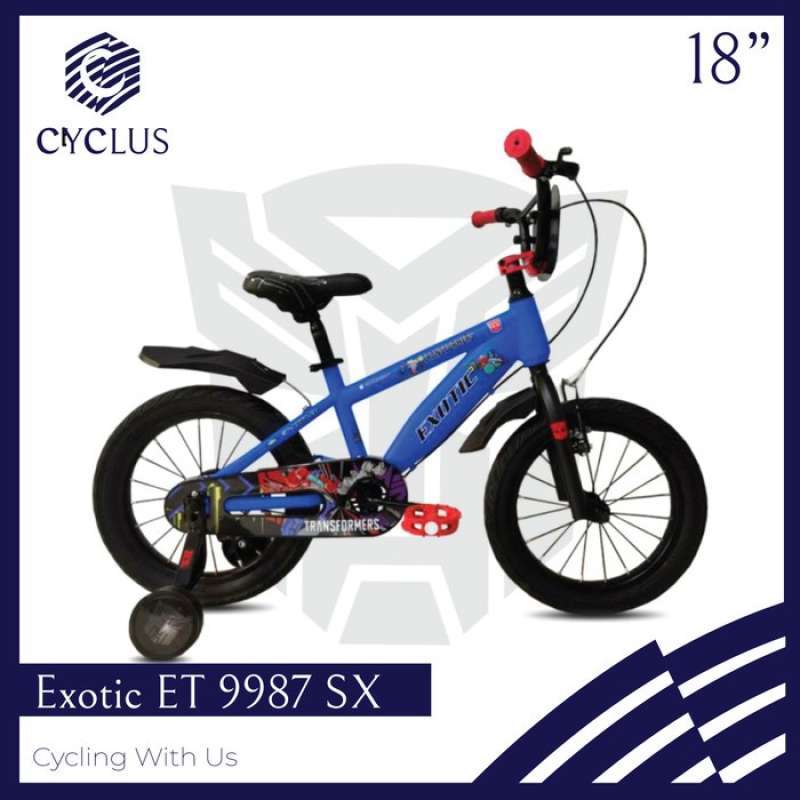 Transformer bike 18 inch top