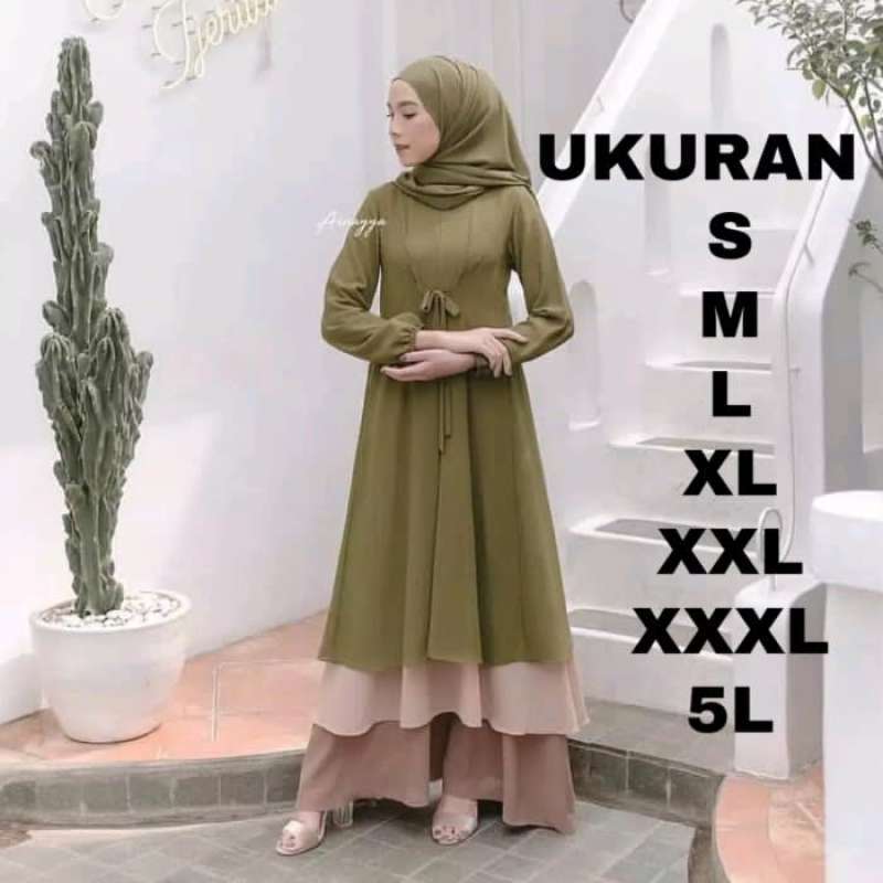 Promo Unik DRESS GAMIS MAXI DRESS JUMBO 