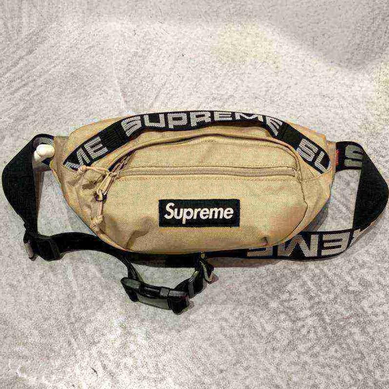 Supreme waist bag hot sale ss18 tan