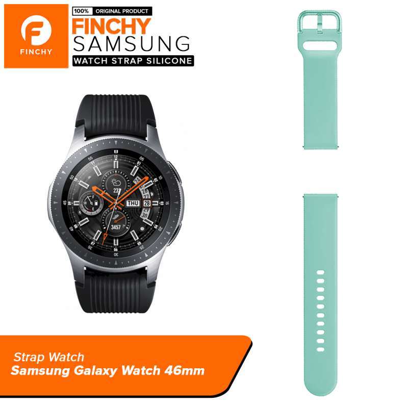 Finchy Strap for Samsung Galaxy Watch 46mm Smart Watch Replacement Silicone Wristband