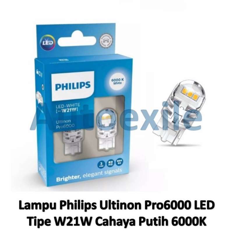 Philips W21W LED WHITE Ultinon 6000K - Autolume Plus