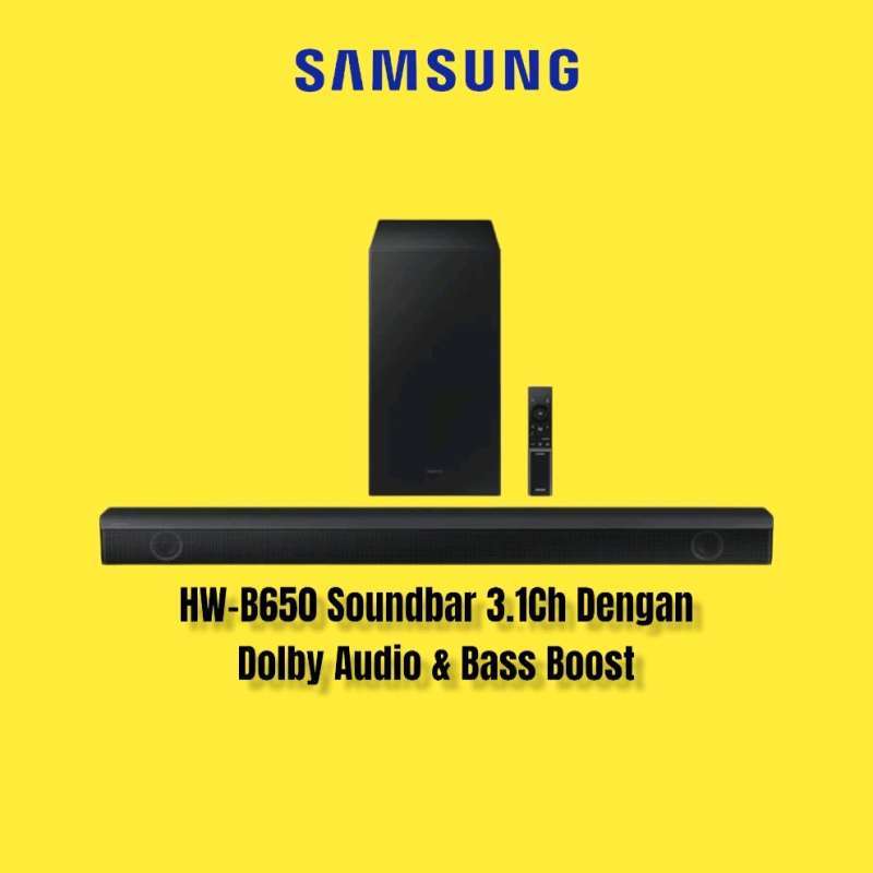 Ch Samsung Soundbar Virtual Surround SAMSUNG HW-B650 Soundbar W