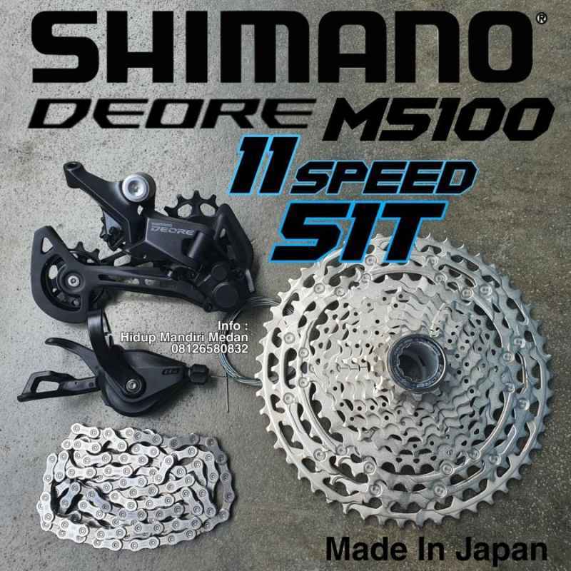 Mini groupset deore 11 clearance speed