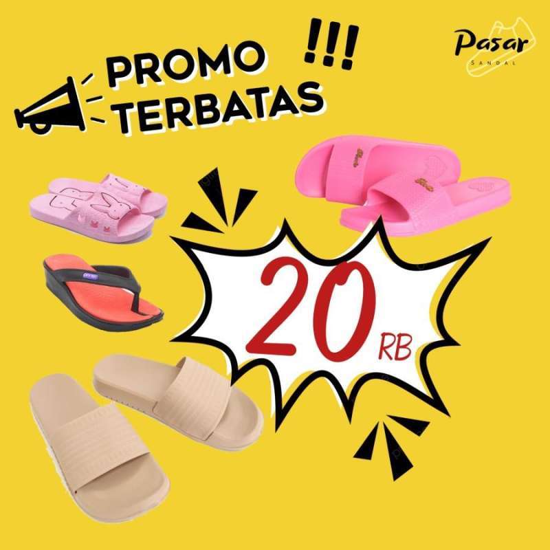 Promo sandal best sale