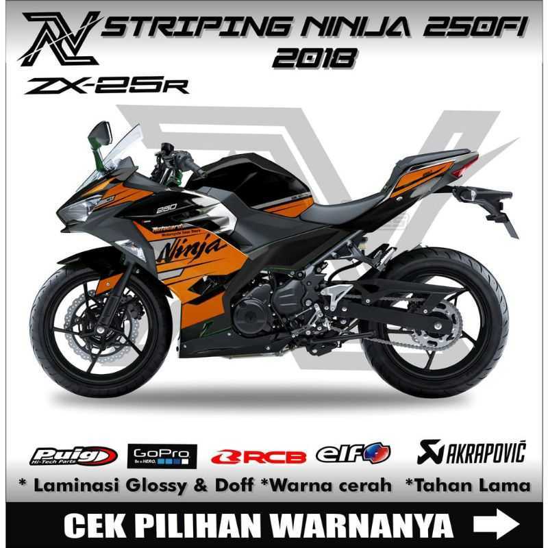 Decal ninja 250 clearance fi 2018
