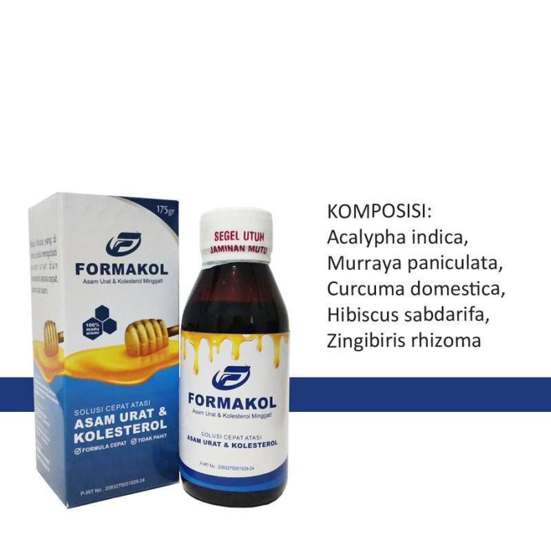 Jual Formakol Herbal Madu Obat Persendian Tangan Bengkak Akibat Gejala Asam Urat Dan Kolesterol Paling Paten Online Januari 2021 Blibli