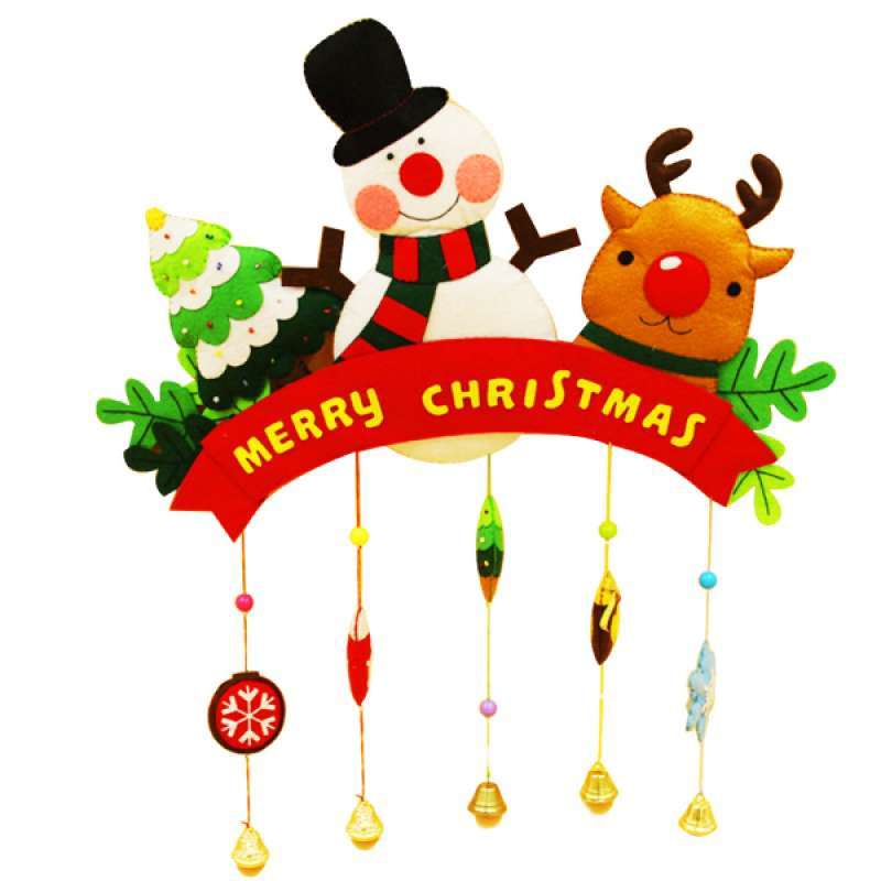 Jual Christmas Diy Craft Sewing Felt Applique Kit For Diy Kids Felt Fabric Craft Online November 2020 Blibli