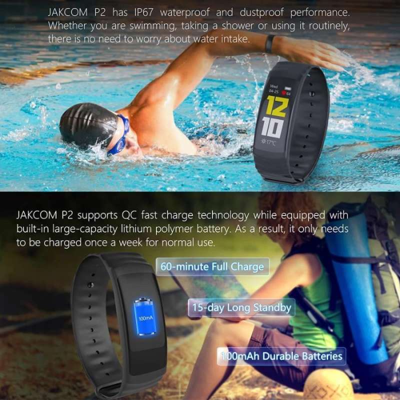 Jual Jakcom P2 Professional Smart Sport Watch Health Smartwatch