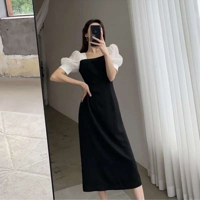Promo #DR05 U Neck Casual Dress // Korean Party Dress Square Neck - 100%  IMPORT (S/M/L/XL/XXL) - S #DR39 PENDEK Diskon 30% di Seller Lovalotta.id -  Cipedak, Kota Jakarta Selatan | Blibli