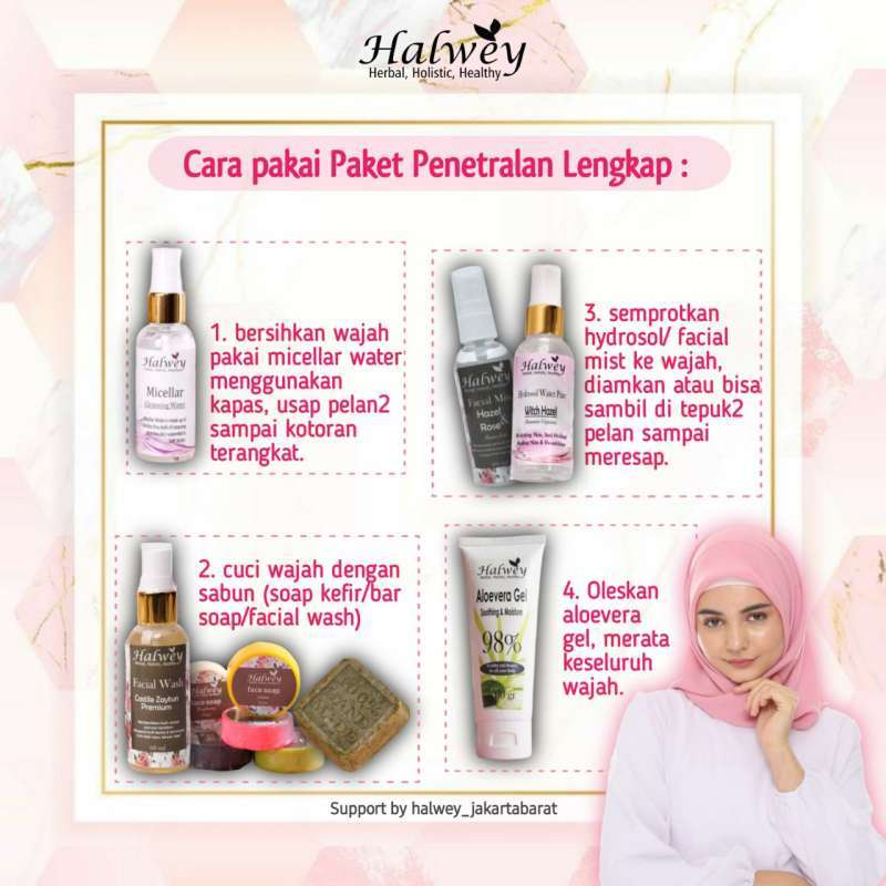 Halwey skincare top