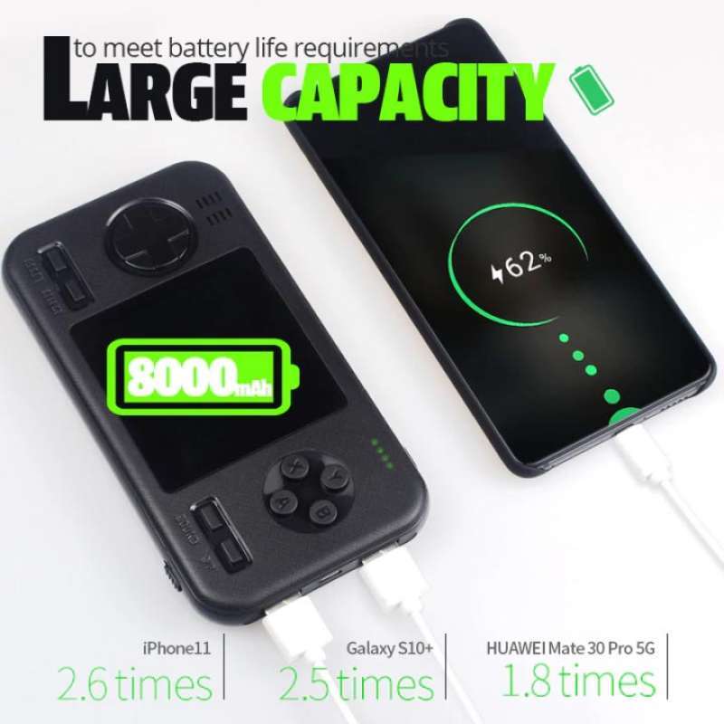 Jual Game Power J01 Nug Game Console Portable With Powerbank 8000mah Online Desember 2020 Blibli