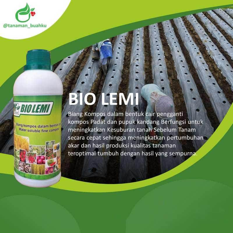 BIOLEMI Biang Kompos Pupuk Cair Penyubur Tanah Tanaman Pertanian