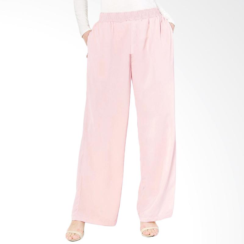 Cotton Bee Alexia Cullote Pants Wanita - Ice Pink