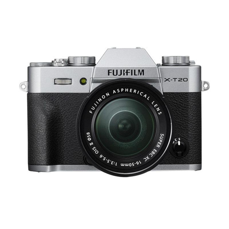 Fujifilm X-T20 Kit 16-50mm Kamera Mirrorless - Silver