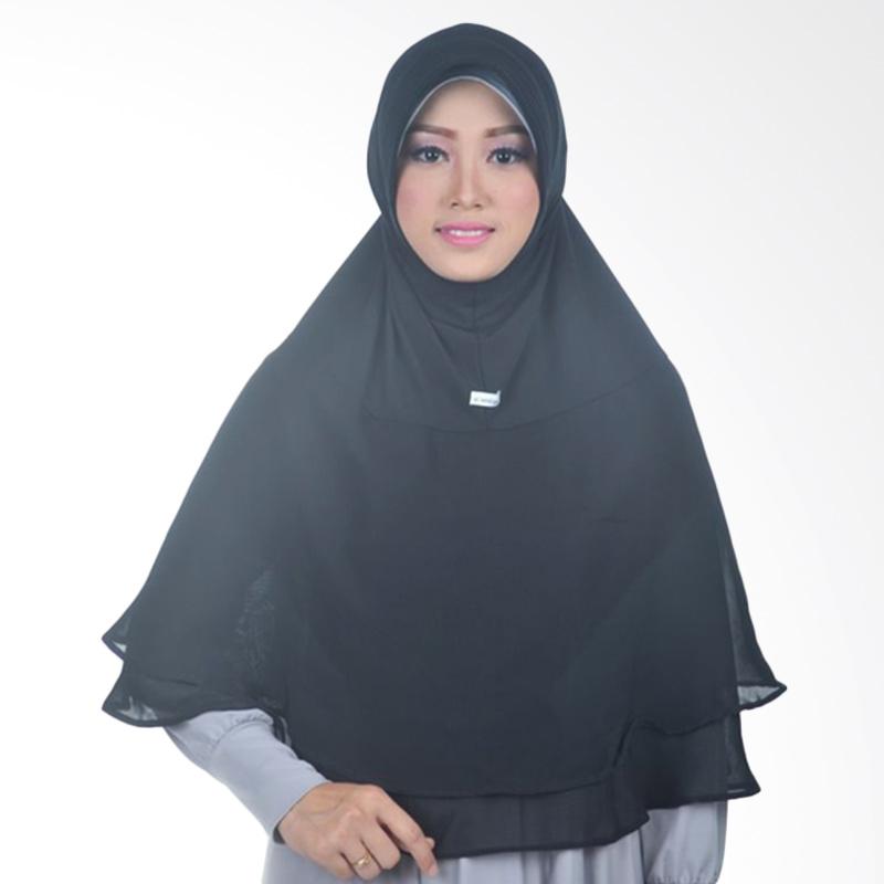 Atteena Hijab Alifa Arkana Basic Jilbab Instant - Black