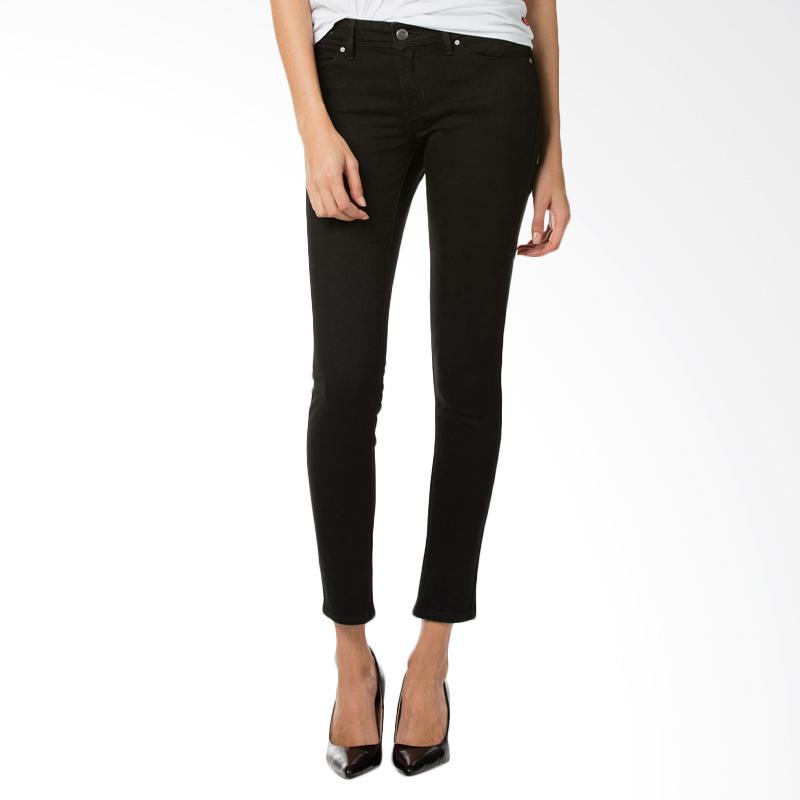 Levi's 21116-0030- Revel Skinny Jeans Celana Wanita - Black Rinse