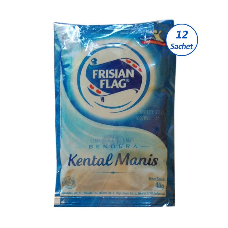 frisian flag frisian flag susu kental manis putih 40 g 12 sachet full02