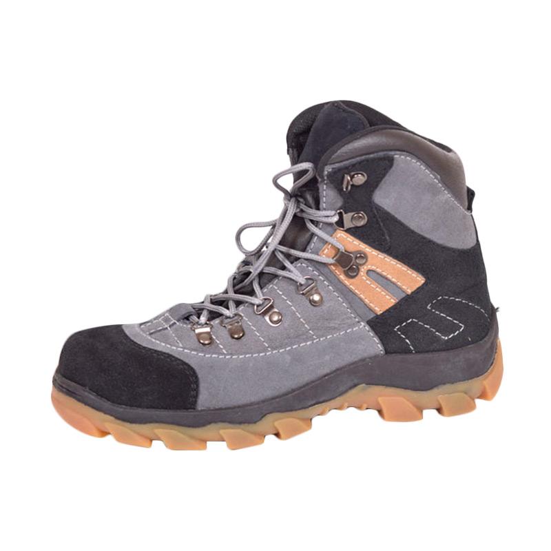 Azcost Trekking Safety Sepatu Boots Pria - Gray