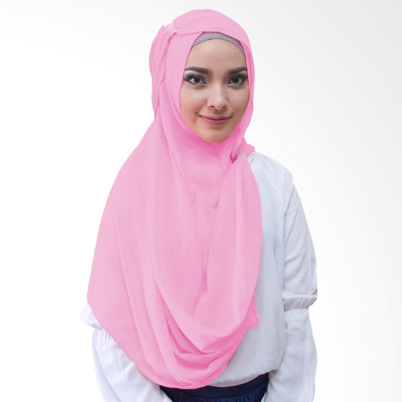 Milyarda Hijab Hana ring Kerudung instan - pink
