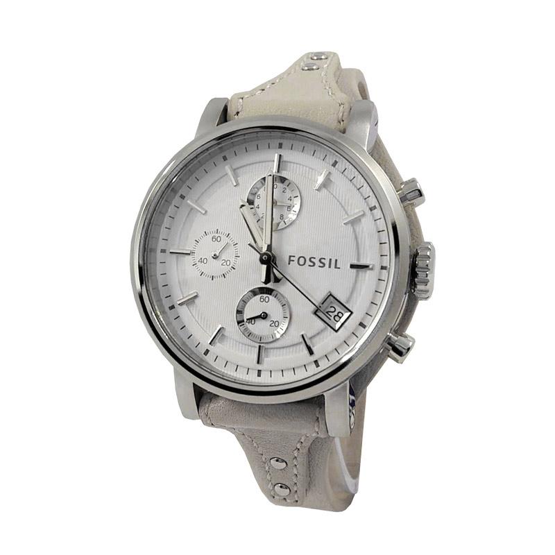 Fossil ES3811 Jam Tangan Wanita - Silver Kuning