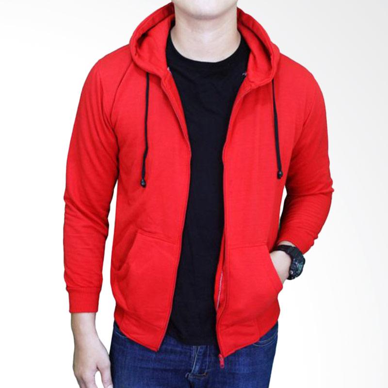 Gudang Fashion JAK 2215 Fleece Jackets Pria - Red