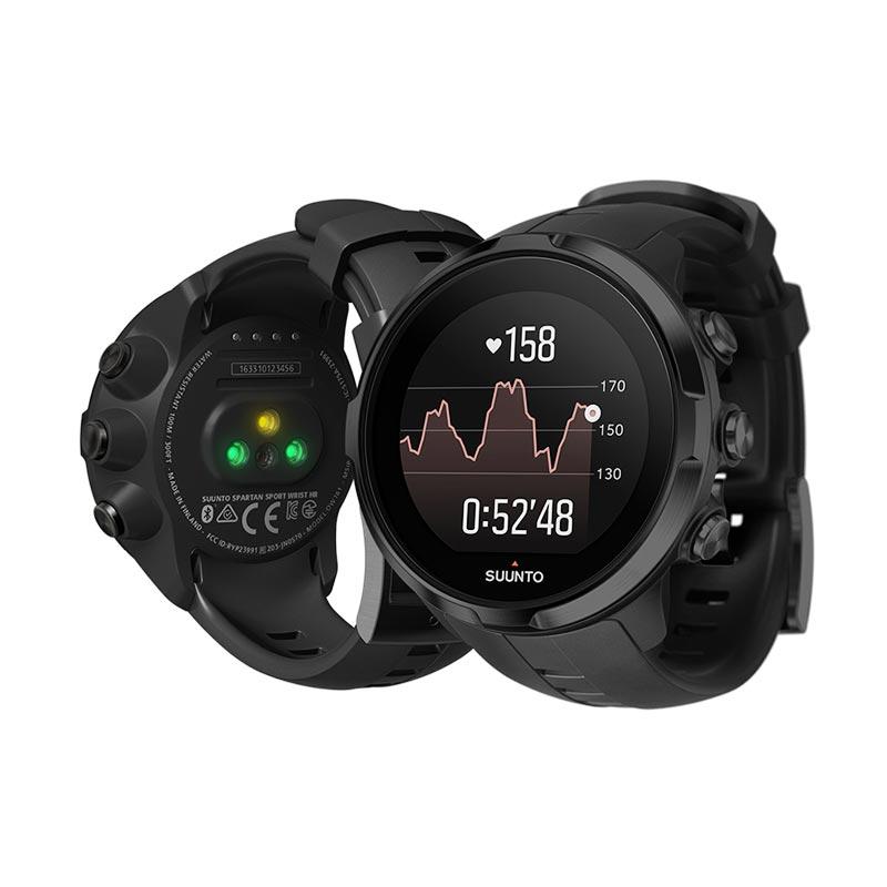 Suunto Spartan Sport Wrist HR All Black SS022662000 Jam Tangan Sport