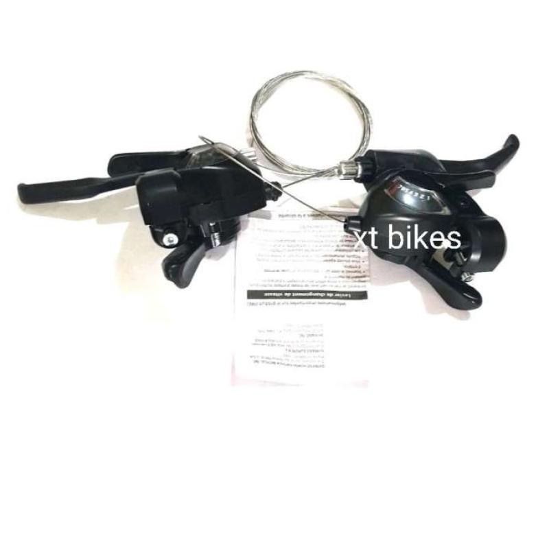 Shifter Shimano EF41 3x7speed Ori 100%)- harga sepasang