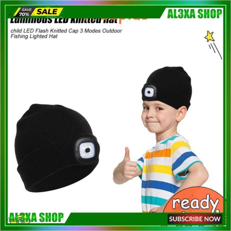Promo Winter Kids Knitted Beanie Hat 