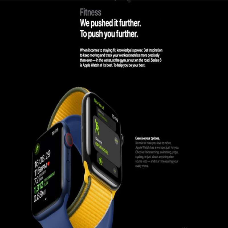 Jual Apple Watch Series 6 Nike + 44Mm 