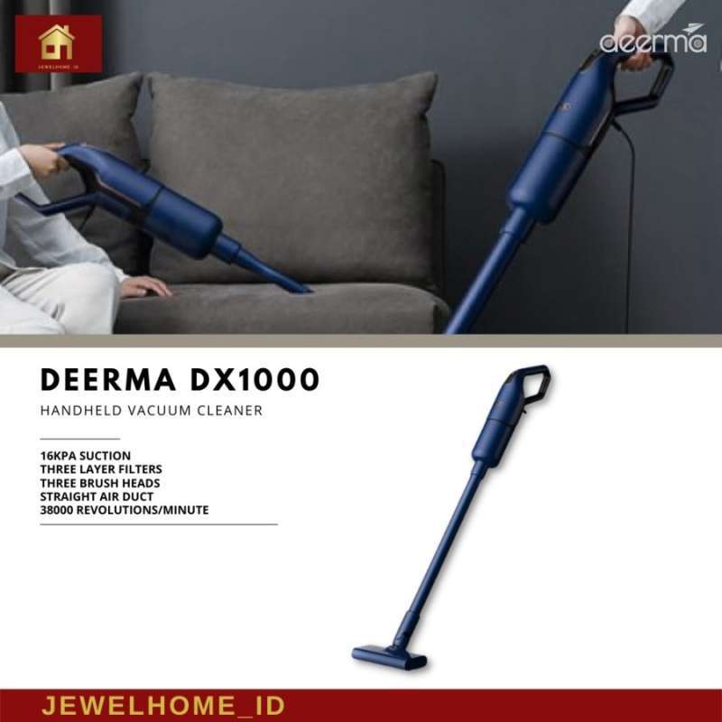Jual Deerma DX1000 Handheld Vacuum 