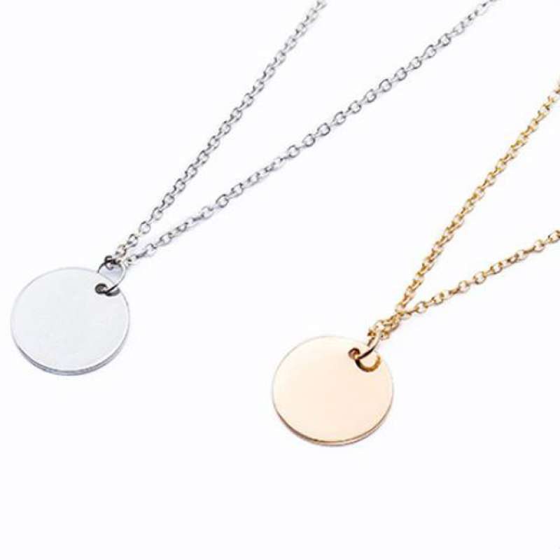 Jual kalung simpel bulat small round 