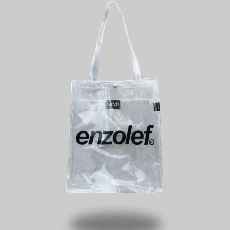 Tote bag on sale transparan