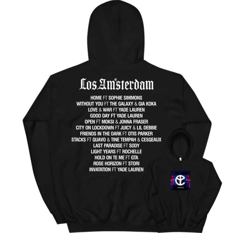 Yellow claw los amsterdam 2025 hoodie