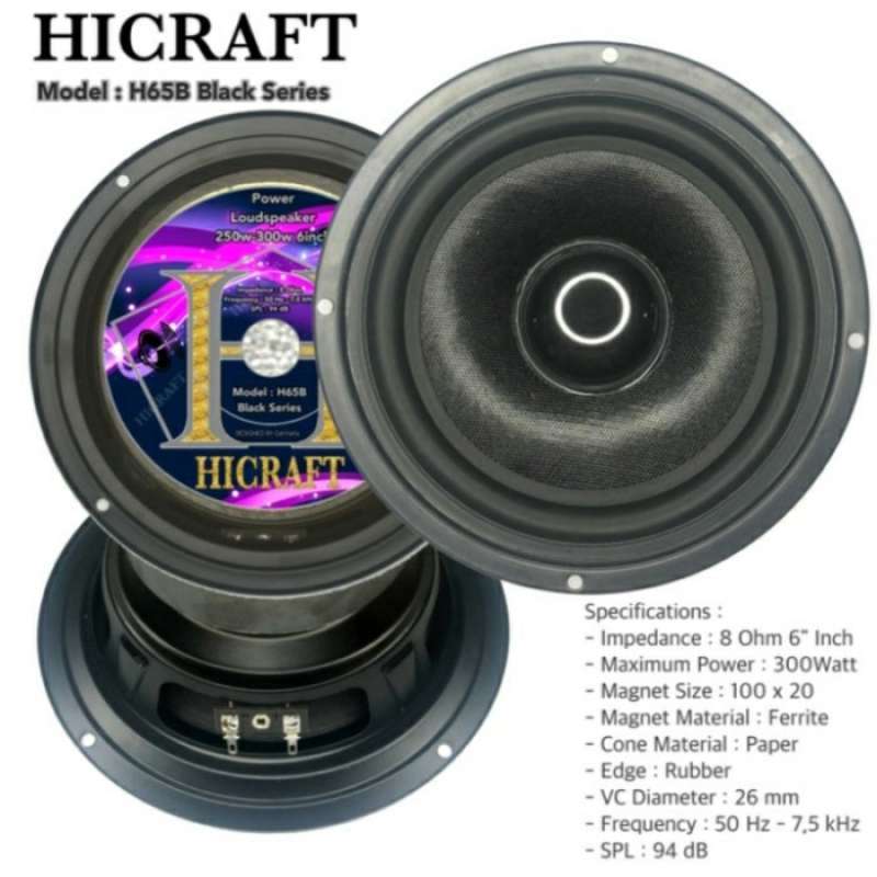 Speaker subwoofer 6 inch 300 watt online