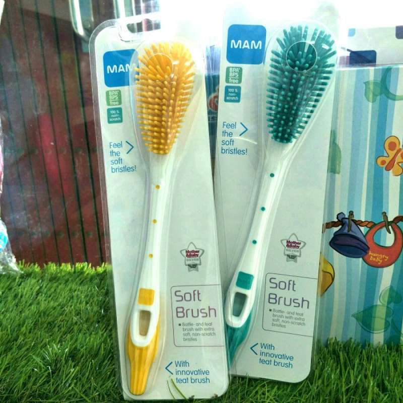 Mam soft bottle best sale brush