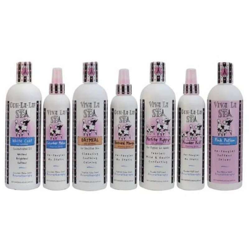 Viva La Dog Spa White Coat Dog Shampoo 16 Oz 473ml