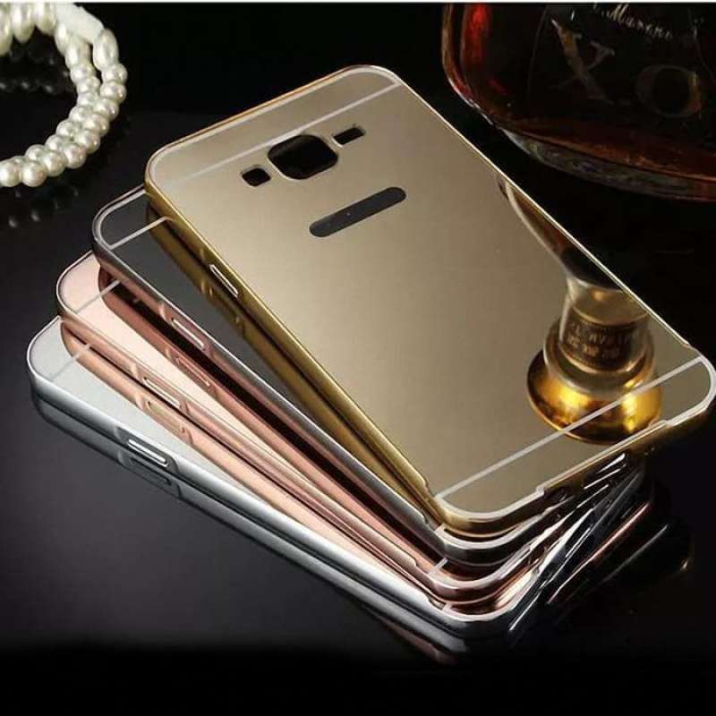 Jual Mirror Case Xiaomi Redmi Note Back Cover Metal Alumunium Di - Main Image