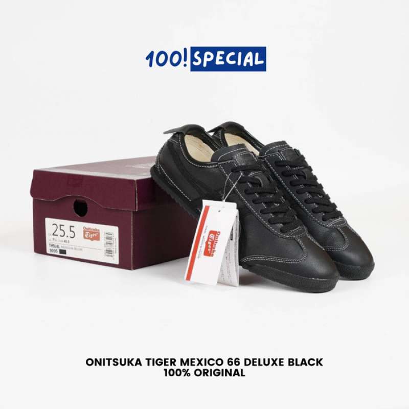 Onitsuka tiger mexico hot sale 66 deluxe black