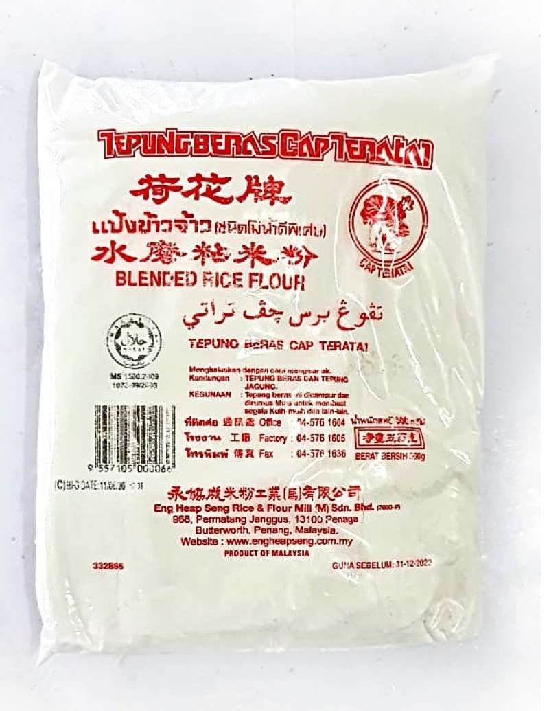 Jual Tepung Beras Blended Rice Flour Cap Teratai Thailand 500 Gram Online April 2021 Blibli
