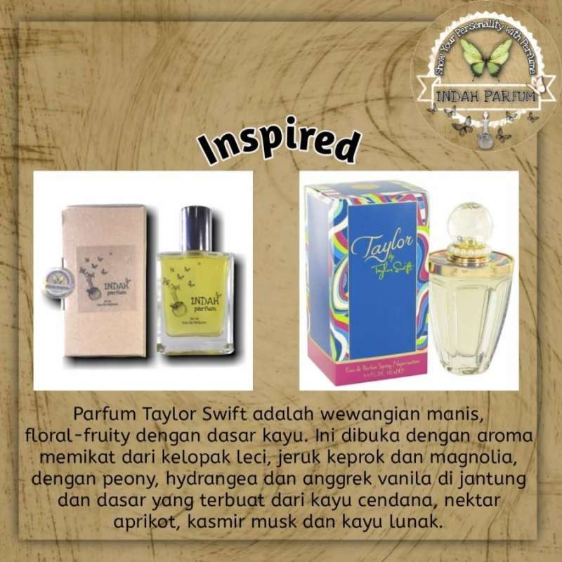 Inspired TAYLOR SWIFT kualitas premium 50 ML